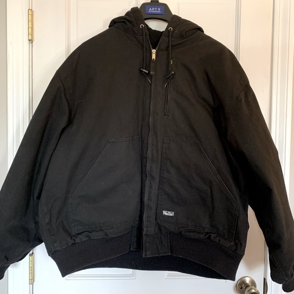 Duck hooded bomber work jacket - Picture 1 of 7
